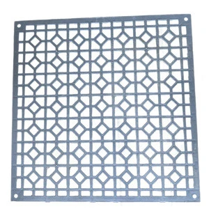 Non-slip PP interlocking mat outdoor 4S shop lattice garage plastic floor grating