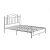 Nordic luxury furniture home bedroom all-metal canopy bed