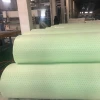 Not deformed natural anion latex foam mattress sheet topper in roll