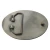 Oem 3D Custom Logo Zinc Alloy Metal Brass Name Adjustable Pin Man Belt Buckle