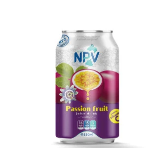 OEM Beverage Company Free Product Sample 330ml Can Best Seller PASSION FRUIT JUICE DRINK