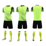 OEM Custom Soccer Wear Set Football Uniform T-shirt Full Team Kit High Quality Sublimation Soccer Jersey