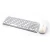 Import OEM factory basic simply good quality chocolate wireless keyboard and mouse combo set from China