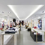 OEM garment shop interior design clothing store furniture garment shop decoration furniture