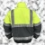 Import OEM Hi vis thick workwear reflective jacket for road safety construction work winter down coat waterproof from China