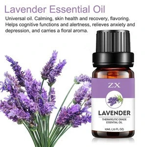 OEM high quality 100% pure Aromatherapy lavender essential oil for diffuser and improve sleep