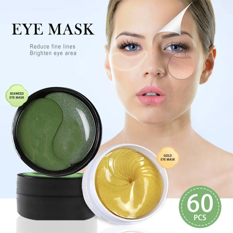 OEM Private Label Firming Moisturizing Repair Seaweed Crystal Eye Mask