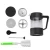 Import OEM/ODM Custom Logo 304 Stainless Steel Filter Borosilicate Pyrex Glass Plastic 350Ml Portable French Press Coffee Maker Plunger from China