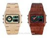 OEM/ODM Watch Factory Wooden Material Simple custom Digital Watch