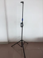Office Matte white fabric portable tripod projection screen in business presentation