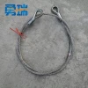 On Sale 7*19 16mm wire rope sling with Thimbles winch cable hunger rope towing truck cables