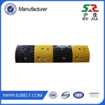 One Way Round Rubber Speed Bump