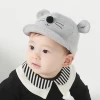 Organic Cotton Baby Hat Soft Brim Infant Toddler Baseball Cap Fashion Baby Baseball Hat