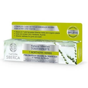 Organic Siberian Toothpaste -7 Northern Herbs-