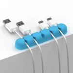 ORICO Cable Organizer Management Earphone Wire Storage 5 Slots Silicon Cable Manager Holder Clip for Charger Mouse Headset CBS5