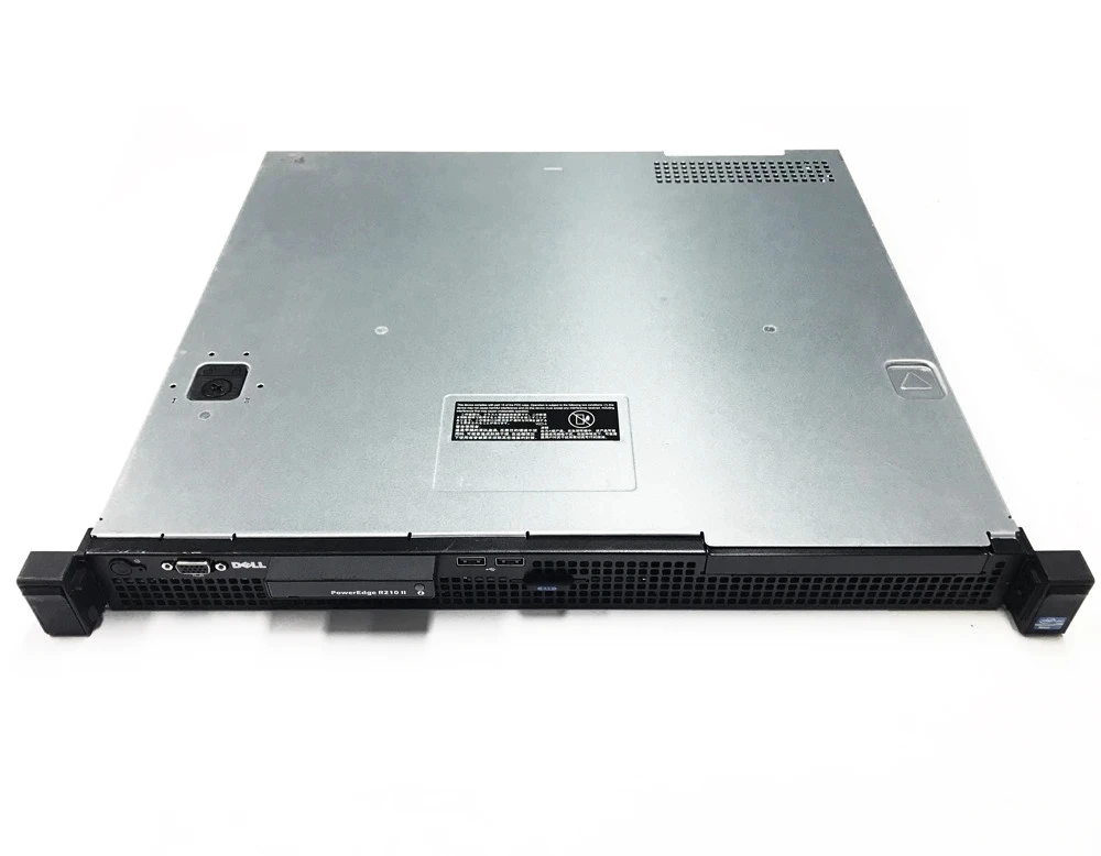 original new! Dell Used PowerEdge R210 Rack Server 3430 HDD 2T 250W