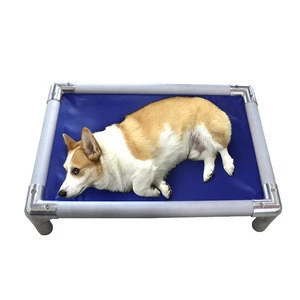 Outdoor and indoor Customized easy assembled Aluminum Animal puppy pet cat Dog Bed