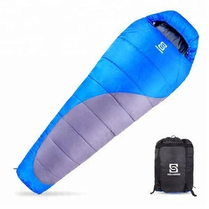 Outdoor Backpacking Mummy Sleeping Bag for Adults