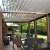 Import Outdoor Opening Gazebo Automatic Pergola Systems aluminum Garage Patio Awning Retractable Roof from China
