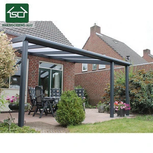 Outdoor Patio Sunshade Canopy Aluminum Polycarbonate Roof Awnings