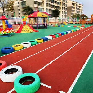 Outdoor Safety Playground Fitness Flooring Rubber Ground Mat Rubber Tiles