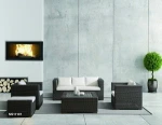 outdoor sofa set patio rattan sofa set with coffee table garden sofa set