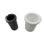 OUZHENG 16kg Graphite Crucible with quartz crucible for gold melting metal use in the furnace