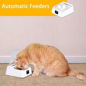 Pet Infrared Sensor Automatic Open Cover Anti-mite Anti-mouse Moisture-proof Intelligent Feeder Bowl Pet Feeder for Dog Cat Food