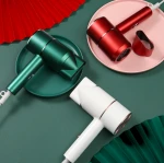Pink hair dryer holder machines salon wall mounted hair dryers equipment set salon hair dryer