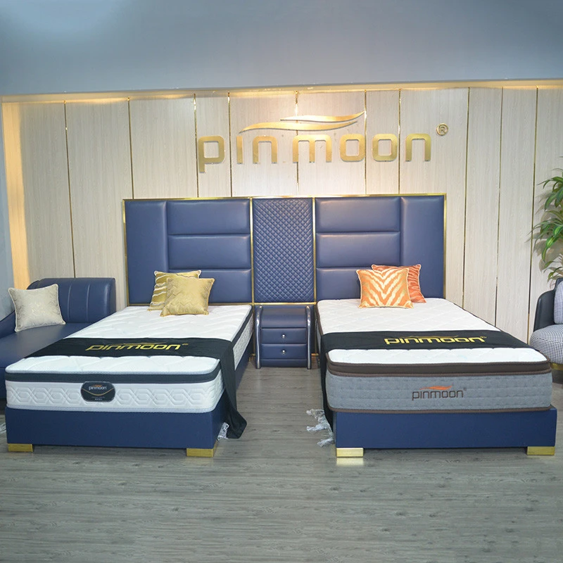 Pinmoon showing room king size luxury master bedroom furniture set luxury