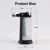 Import Plastic 370ML Electronic Touchless Automatic Sensor Gel Liquid Soap Dispenser  Touchless Soap Dispens kitchen sprayer from China