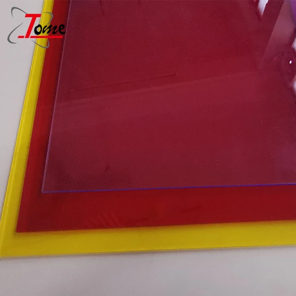 plastic color and clear 4ft*8ft plexi glass cast acrylic perspex sheets