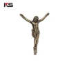 Plastic crucifix cross with Jesus for funeral accessories