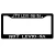 Import plastic license plate frame from China