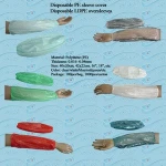 plastic PE disposable arm sleeve cover / oversleeve / sleevelet / oversleeue