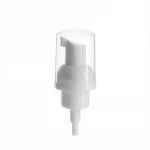 Plastic powder pump cosmetic dispensers refill zero waste round foundation bottle cap 28/30 pumping bottles lid