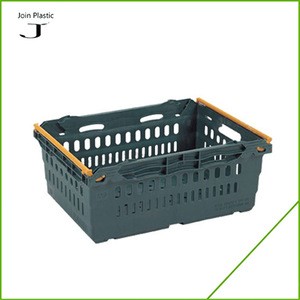 plastic vegetable basket supermarket basket rolling crate