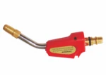 Plumbing torch nozzles with ignition