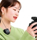 podcast interview vlog lavalier sem fio recording microfonos inalambricos cordless wireless uhf microphone for live broadcast