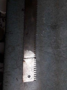 Point Gear Point tooth blade for rolling bag making machine