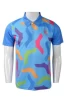 100%polyester printed sublimated polo shirt short sleeve sports polo t-shirt men