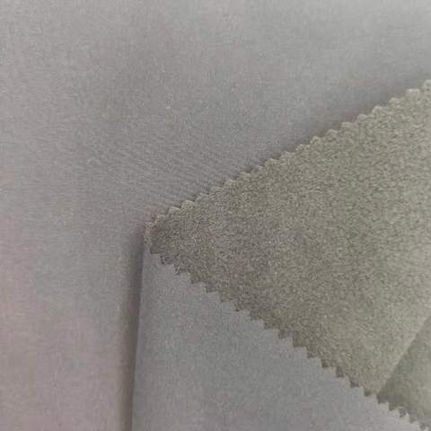 Buy Polyester Spandex Fabric With Fabric Bonded Polar Fleece 3 Layer ...