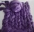 Import 100% Polyester Wholesale Roving Fiber Tops Super Chunky Handcraft Yarn from China