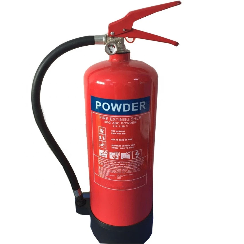 Portable ABC Dry Powder Fire Extinguisher 4kgs CE standard