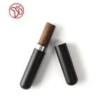 Portable aluminium packaging tube mini round cigar tube cigar accessories
