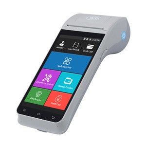 Portable Android 9.0 POS terminal With Built In Printer