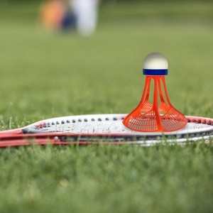 Portable Badminton Shuttlecocks Birds Windproof Elastic Nylon Sports Birdies for Outdoor Indoor Activities Sport Training