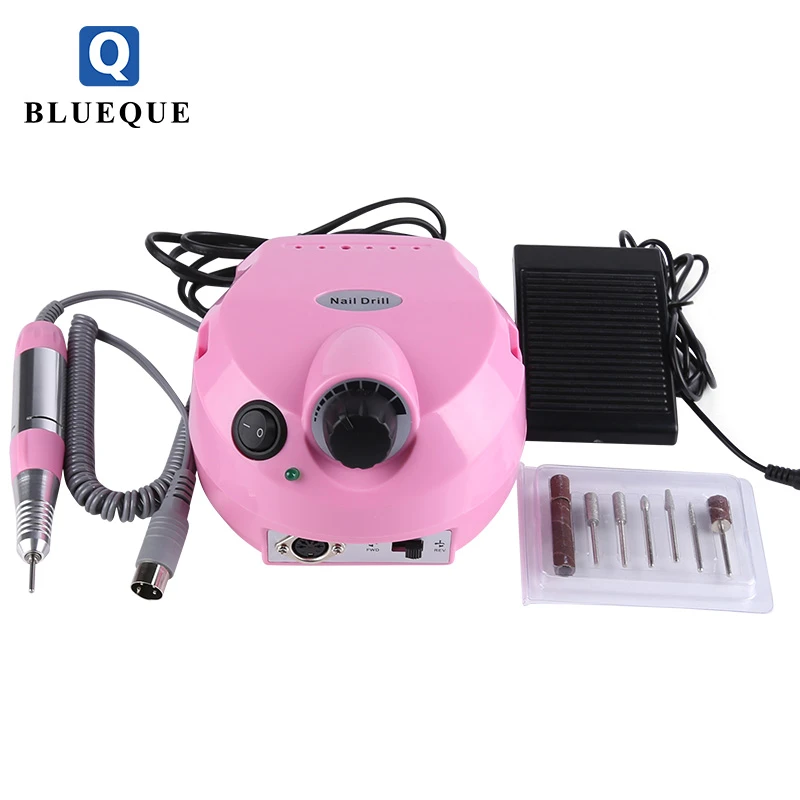 Portable electric nail drill 25000 rpm nail drill professional electric pedicure foot file