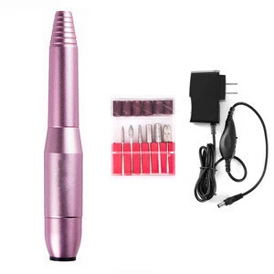 Portable Electric Nail Drill Professional Manicure Pedicure Nail File Drill Kit for Acrylic, Gel Nails and Home Salon Use