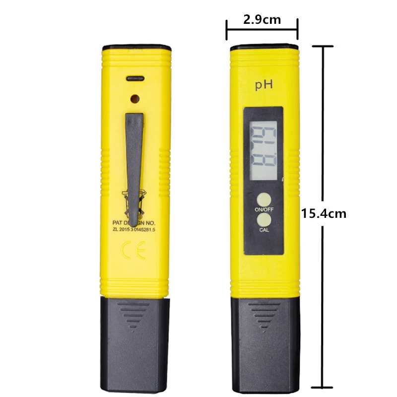 Portable high-precision PH pen tester digital display pH meter pH value detection fish tank water quality pen